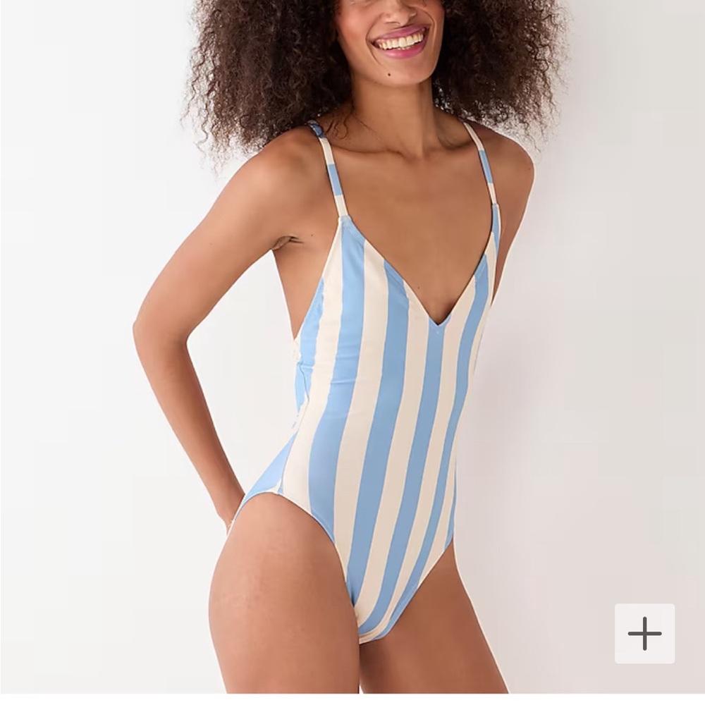 NWT Cross-Back One Piece J. Crew